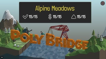 Poly bridge walkthrough - 1/15 Alpine Meadows