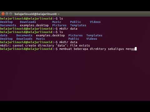 Perintah mkdir Linux