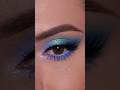 Blue Glam Eyemakeup❤️#eyemakeup #makeuptutorial #makeup #makeuphacks #youtubeshorts #shortvideo #fyp