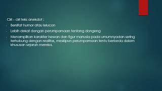 PPT teks anekdot suara