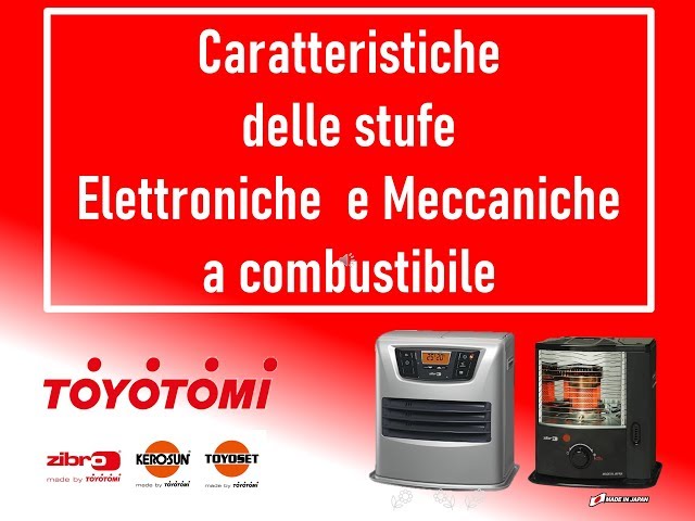 Stufa Portatile Toyotomi Zibro RS-22  VI PARLIAMO DI UN'ECCELLENZA  GIAPPONESE!!! 