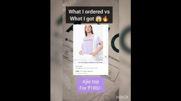 ajio top for ₹180/-😱🤯🔥|teamspirit tees✨|what I ordered vs what I got😱#youtubeshorts #shorts #ajio