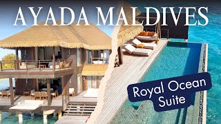 Ayada Maldives: INSIDE the Royal Ocean Suite 🌊 Two-Storey Overwater Luxury & Sunset Views screenshot 5