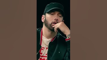 Eminem about beef with MGK #eminem  #motivation #eminemkamikaze #celebrityinterview #rap #interview