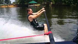 My First time Barefoot Skiing