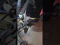 E46 M3 subframe reinforcement project: pressing in wheel hub