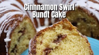 Cinnamon Swirl Bundt Cake | Easy Bundt Cake Recipe | MOLCS Easy Recipes