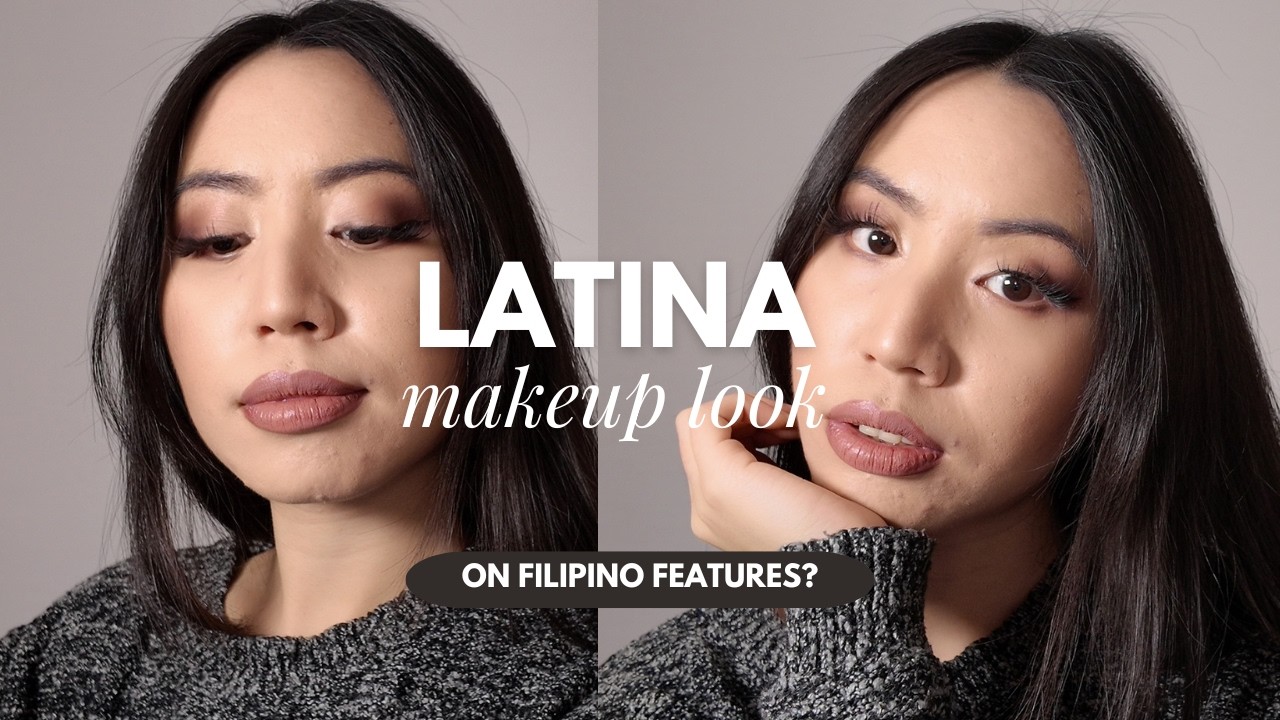 DOES LATINA MAKEUP SUITS FILIPINA FEATURES? | Viral TikTok Makeup Tutorial | Lily May Mac Inspired