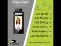 Ateş Ölçerli Yüz Tanıma Cihazı KEYFACE-TEMP