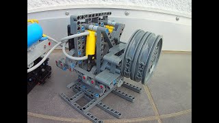 Lego Technic MOC 159949 / MOC 159022 Pneumatic Motor / Pump (First Test)
