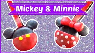 Mickey y Minnie en porcelana fría (facil) | Consejitos Express ♥L.C.M ♥