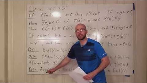Group Lecture 1.3: Images and Isomorphisms