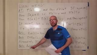 Group Lecture 1.3: Images and Isomorphisms