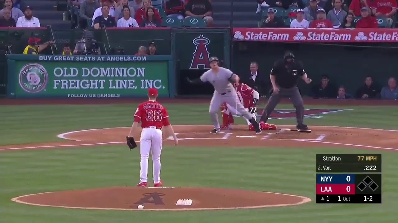 Mike Ford y su primer home run en grandes ligas YouTube