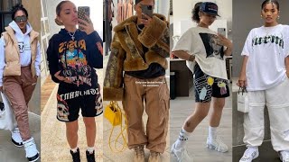 street wear baddie outfits 🔥2022 || 2022 fashion trends🔥🔥 TOMBOY OUTFITS