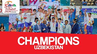 Uzbekistan beat Nepal to reign supreme at CAVA U20 Men’s Volleyball Championship