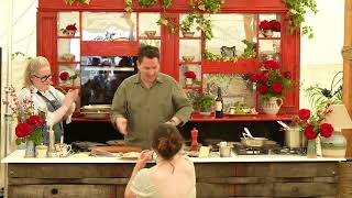 Chef Eric Matthews, Peachy Carbonara & Red Mullet with Cockles | Ballymaloe Festival of Food 2025