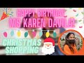 CHRISTMAS SHOPPING + BIRTHDAY CELEBRATION | AWRA BRIGUELA