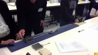QuakeCaster science experiment at ANU for CONASTA