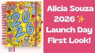 2026 Planner Walkthrough Series ✨ | Part 1| Alicia Souza 🎉 First Look + My Reaction!