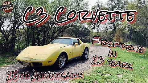 C3 Corvette barn find-first drive in 23 years. Build part1