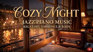 Cozy Night Jazz Piano ~ Relaxing Smooth Jazz Music For Sleep, Study & Work Focus screenshot 5