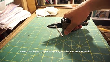 How to remove arrow insert like a boss
