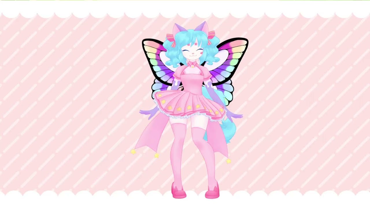 Live2D Butterfly wings [Vtube Studio item]