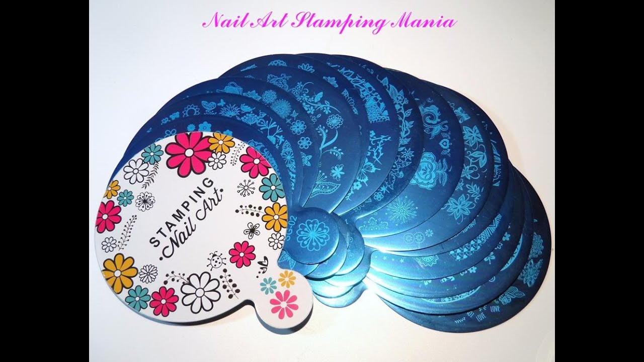 SG  Set 01-15 Stamping Plates from AliExpress- Swatches And Review