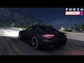 Forza Horizon 5 - Maserati GranTurismo with Brutal Exhaust (night cruise)