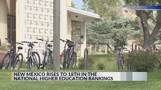 New Mexico ranks No 18 as best state for higher education per U S News World Report