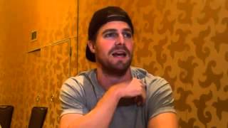 Stephen Amell at 2015 San Diego Comic Con  Oliver Queen in Arrow Season 4