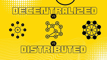 Decentralized VS Distributed [Blockchain VS DLT]