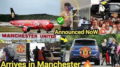 THE LONG-AWAITED STAR ARRIVES AT OLD TRAFFORD – MAN UTD ERA UNDER AMORIM BEGINS WITH SHOCKING TWIST!