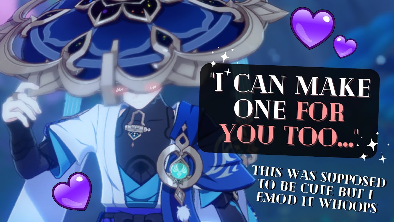 Scaramouche makes a doll for you 🎎 [Scaramouche x Listener ASMR] [Sweet