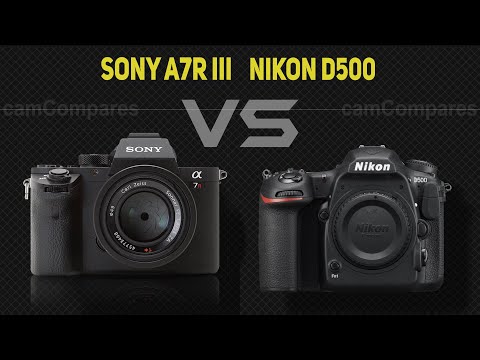 Sony A7R III vs Nikon D500  [Camera Battle]