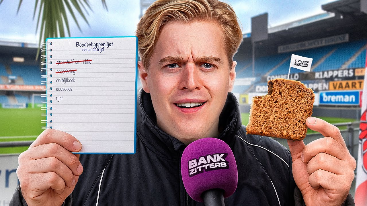 BANKZITTERS BOODSCHAPPENLIJSTJE EETWEDSTRIJD