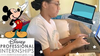 Book Interview, Meet & Greets, Productive Work Day | Disney Professional Internships Summer 2021