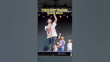 Seru! Joget bareng Side by Side di atas panggung #shorts