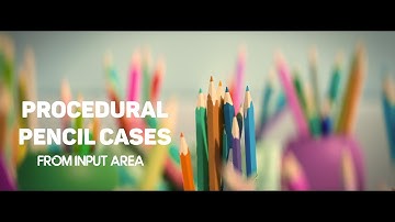 Procedurally Scatter Pencil Cases within Area Bounds | Houdini Breakdown