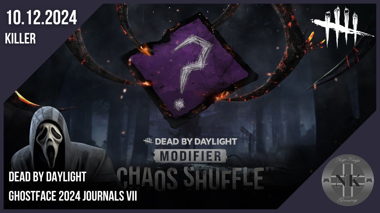 DBD Chaos Shuffle 2024 #55: Ghostface 2024 Journals VII (10.12.2024 ...