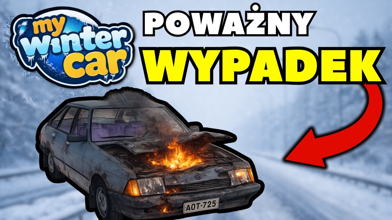TRAGICZNY POŚCIG !  - My Winter Car #4 