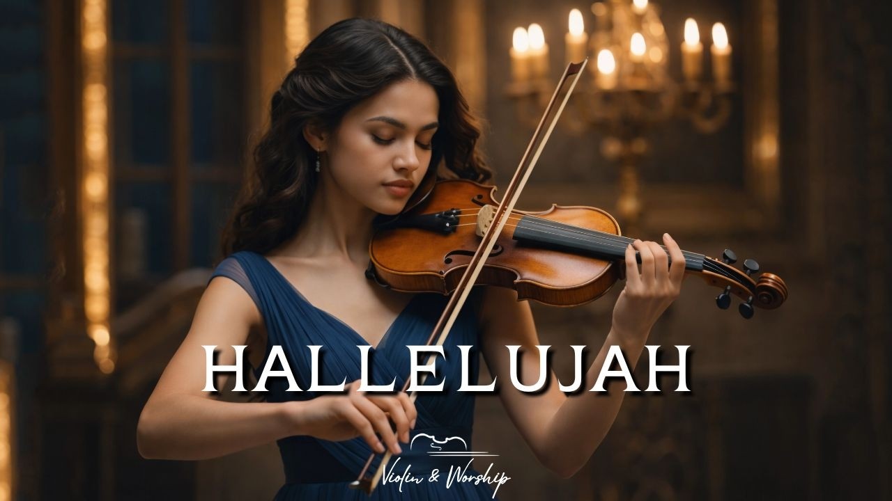 HALLELUJAH 🎻 Violín de Adoración Profética | Música Instrumental para Oración y Sanidad (1 Hora)