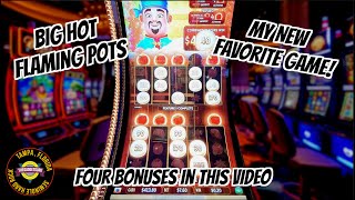 Big Hot Flaming Pots Is My Favorite New Game! Four Bonus Rounds In This Video #hardrocktampa #slots by The Gadget Guru 558 views 1 month ago 37 minutes