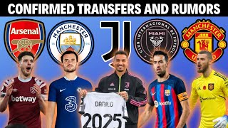 Possible New Transfers Of The Summer 2023 FT: BUSQUETS, DE GEA, DANILO