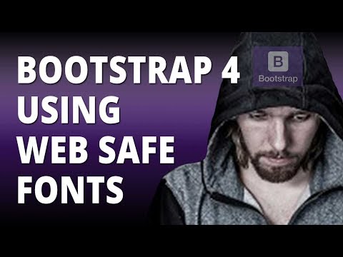 Bootstrap 4 Using