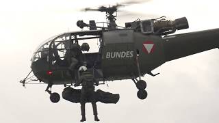 Windenbergung Mit Aérospatiale Sa.316B Alouette Iii - Airpower 2019