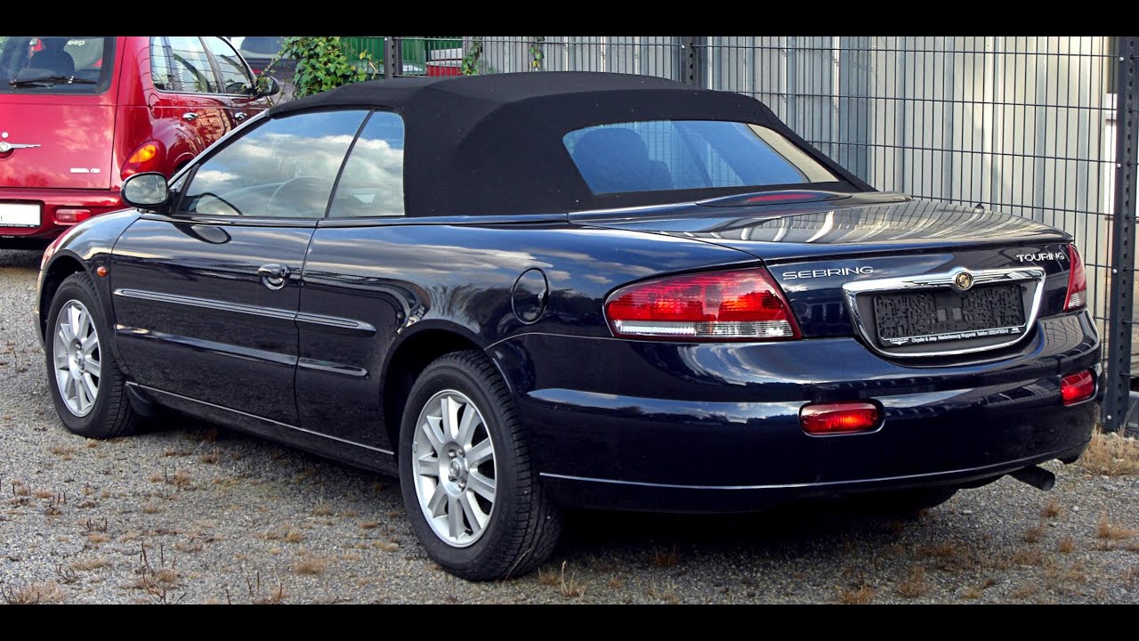 Chrysler sebring кабриолет