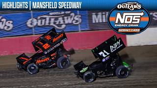World of Outlaws NOS Energy Drink Sprint Cars | Mansfield Speedway | October 9, 2026 | HIGHLIGHTS