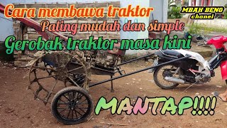 Modern Rice Field Tractor Cart